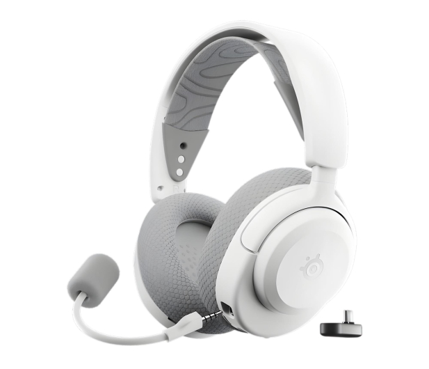 STEELSERIES Arctis Nova 3P Wireless White 61687 - 1324098 - zdjęcie